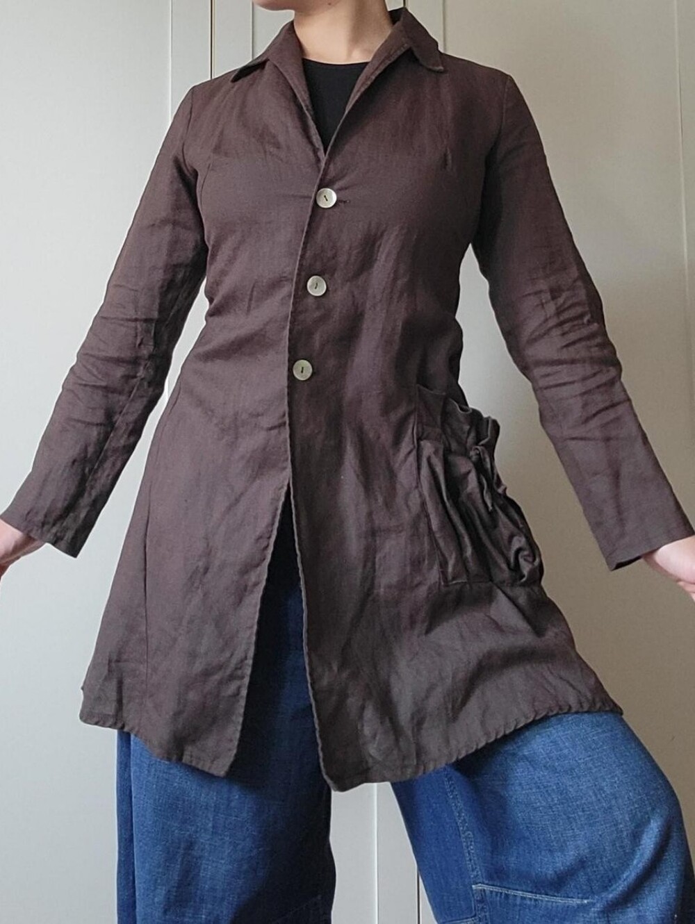 Vintage linen jacket
